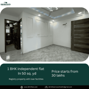 1 BHK flat in South Delhi