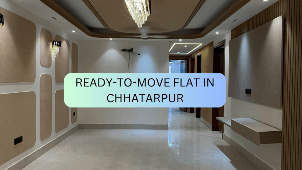 Ready-to-move 3 BHK flat